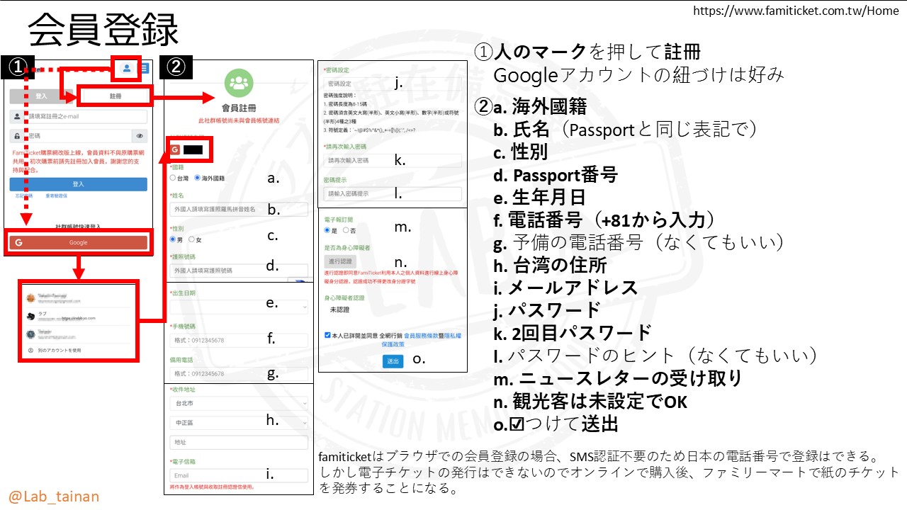 台湾プロ野球の楽天モンキーズのオンラインでのチケット購入方法